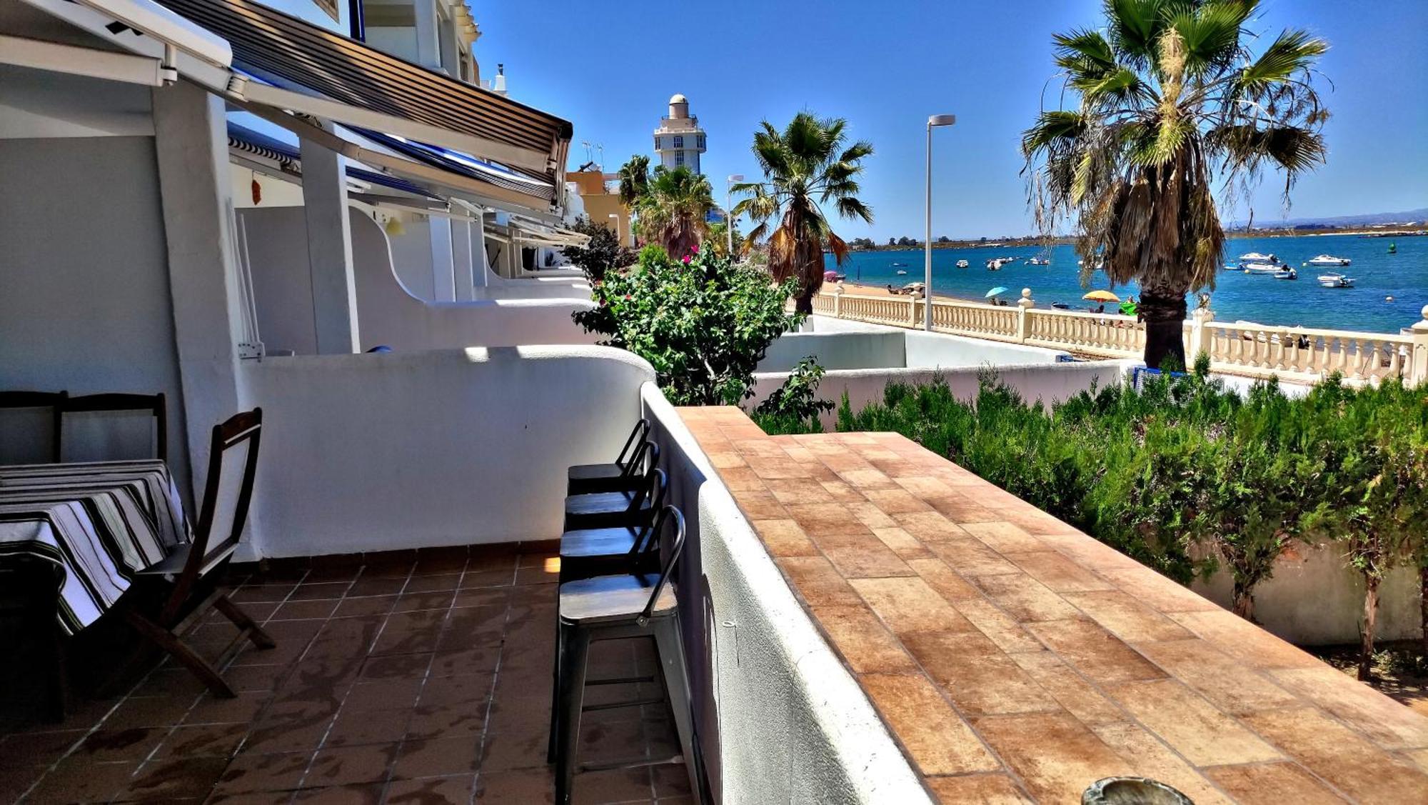 Casa Del Mar,,, Gran Terraza Junto Playa Cantil Исла Кристина Екстериор снимка